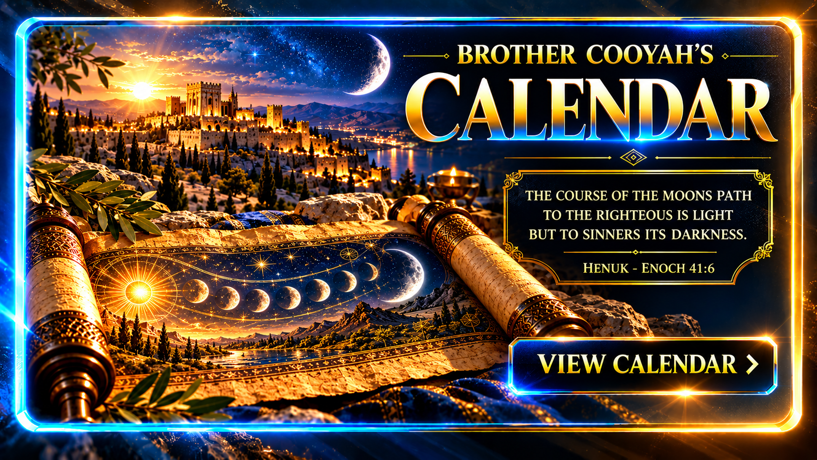 Brother Cooyah's Calendar