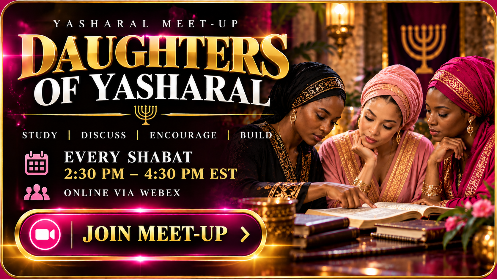Daughters of Yasharal Meet-Up
