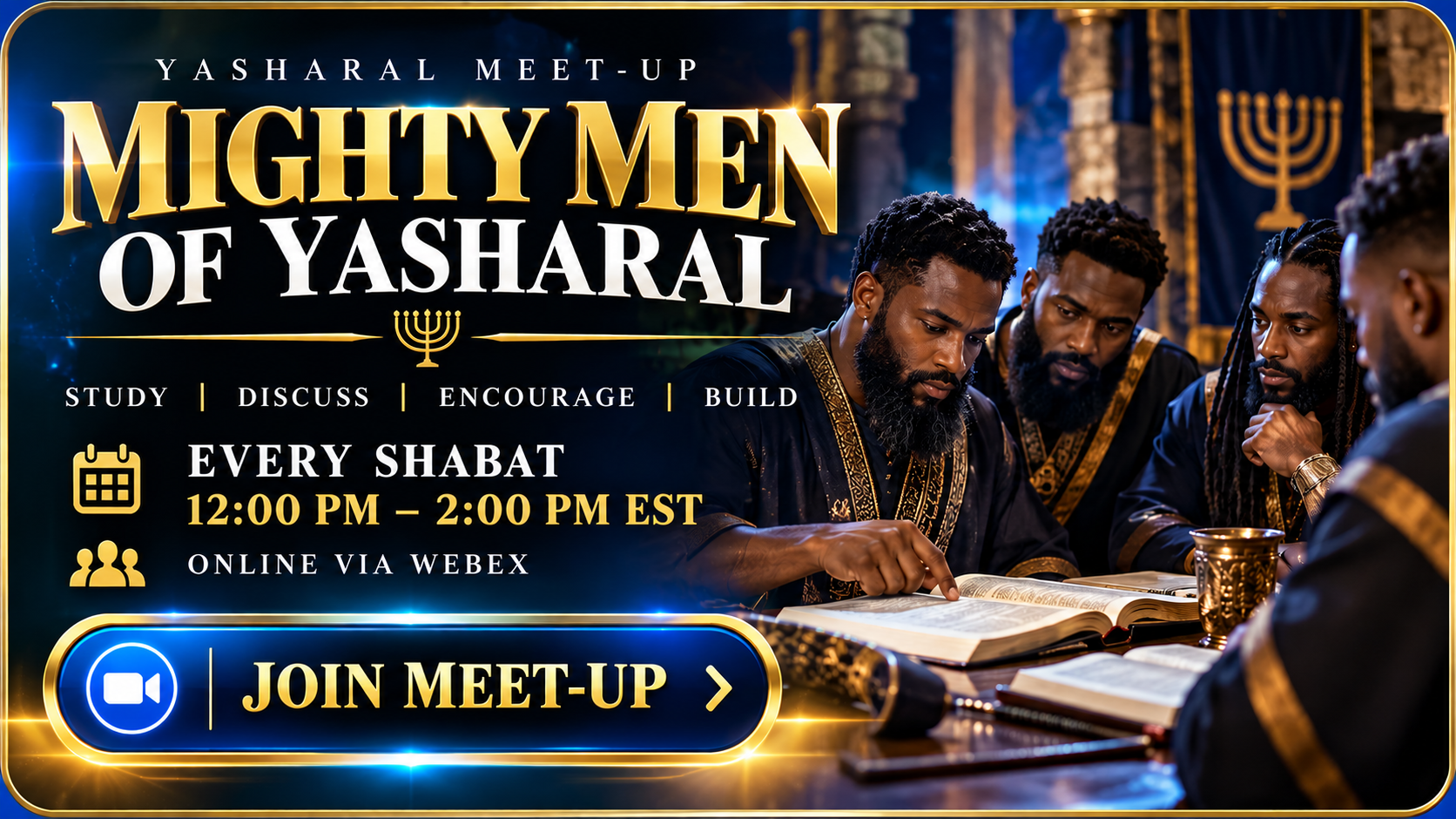 Mighty Men of Yasharal Meet-Up